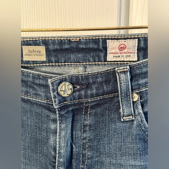 AG Adriano Goldschmied Aubrey Skinny Straight 30 R Jeans *SOLD OUT* Made in USA! - Picture 5 of 14